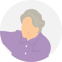 病院に退院不可と告げられていた80歳女性Aさんの例