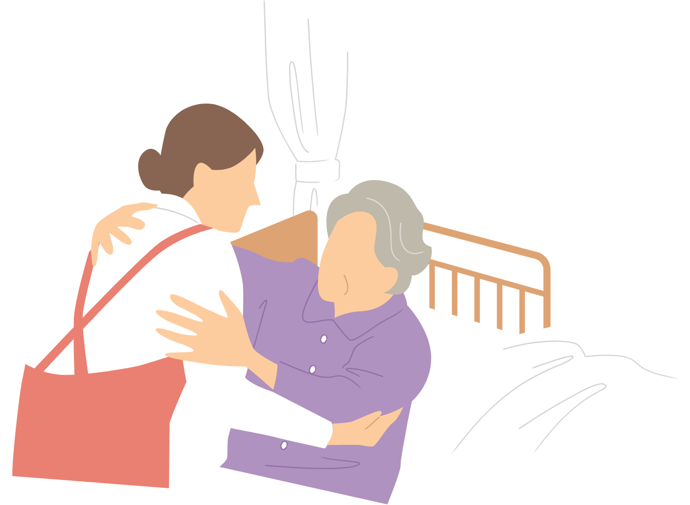 病院に退院不可と告げられていた80歳女性Aさんの例