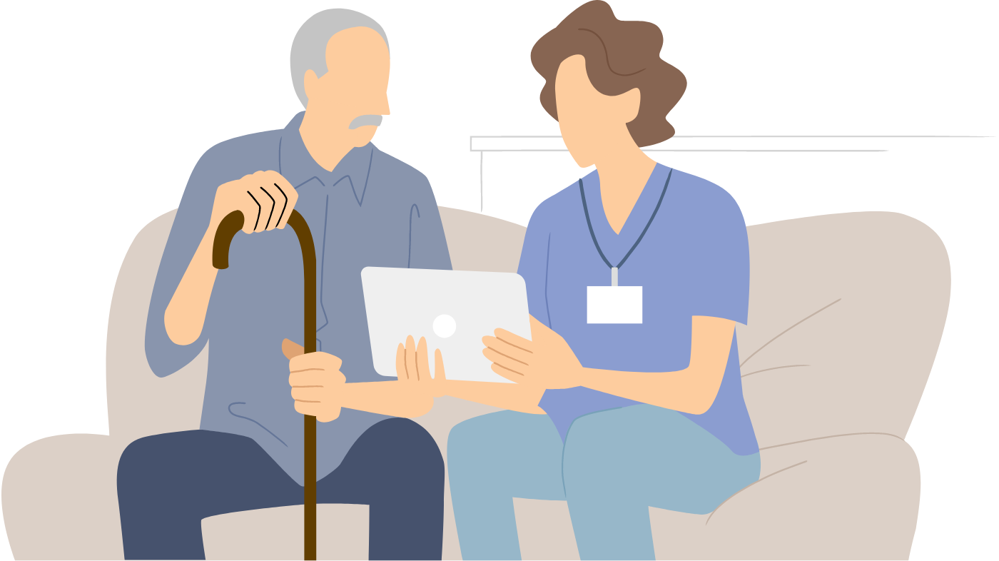 体調悪化に伴うスピード入居をご希望の84歳男性Mさんの例