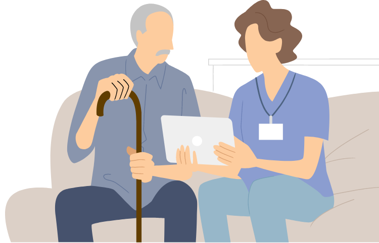 体調悪化に伴うスピード入居をご希望の84歳男性Mさんの例